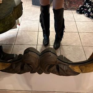 Dessert Angels over the knee western boots